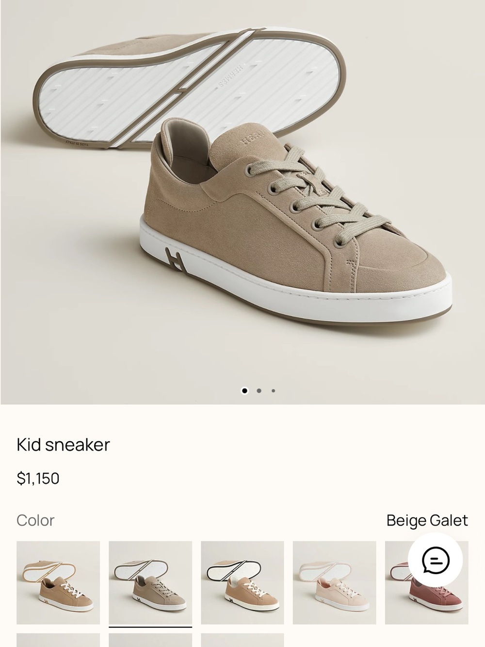Brand new Hermes Women Sneakers Size 37
